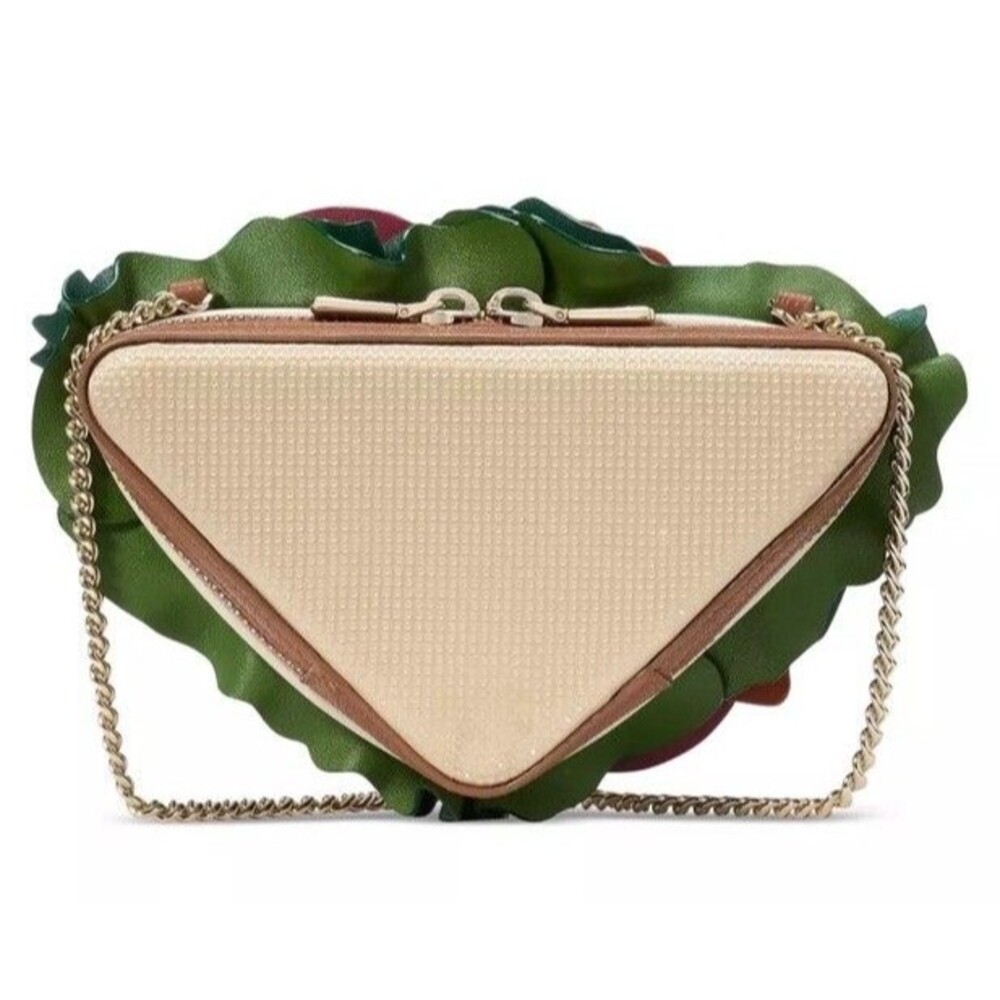 Kate Spade Glamwich Sandwich Embellished Micro Crossbody Bag Purse Novelty NWT - Picture 5 of 6